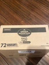 *2027-3-6* Green Mountain Coffee Roasters Half Caff Keurig Single-serve K-cup