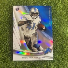 2013 Topps Platinum - Theo Riddick #109 (RC) Detroit Lions Notre Dame F46