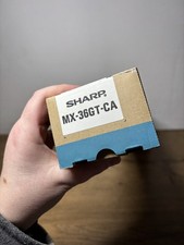 Genuine Sharp MX-36GT-CA Cyan Toner Cartridge 