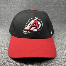 '47 Marca Avengers MVP Gorra Snapback Negra Roja Ala Curvada Talla Única