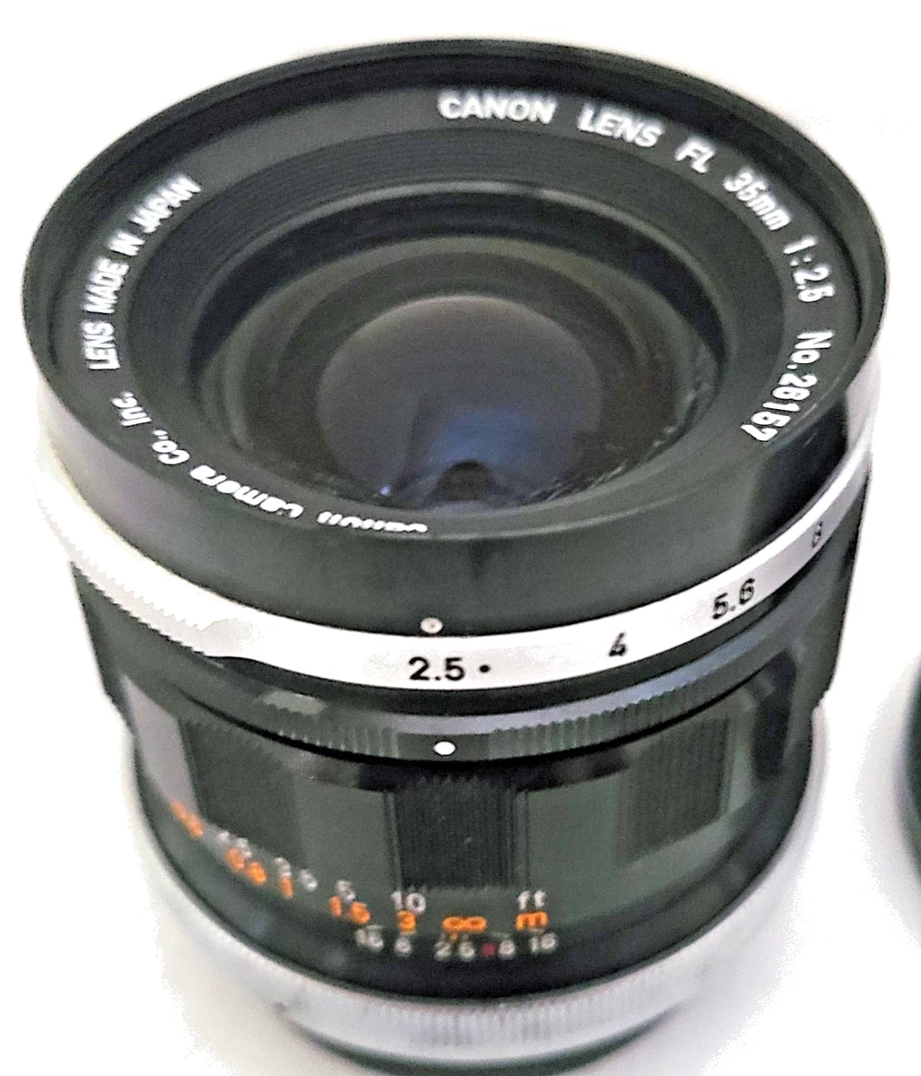 Canon 35mm f/2.5 Camera Lenses for sale - eBay