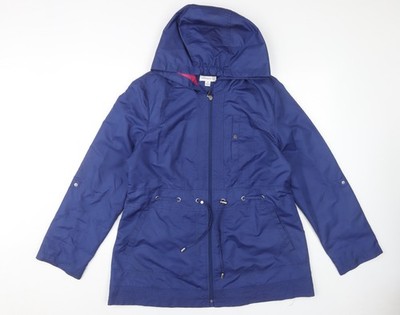 Susan Graver Parka Jacke Damen Blau M
