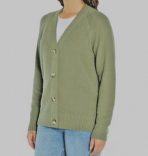 Gap Women's XS oversized fits S M Button-Up V-Neck button up Cardigan Sweater