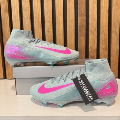 SIZE 12.5 MENS - Nike Mercurial Superfly 10 Elite FG Cleats Blue Pink FQ1454-301