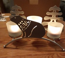 PartyLite Votivkerzenhalter Polarbär, selten benutzt, in OVP