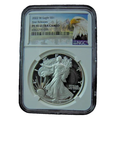 2022-W Proof $1 American Silver Eagle  NGC PF70UC FR