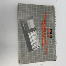 TRS-80 Pocket Computer Printer/Cassette Interface Owner's Manual