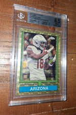 2024 Topps Chrome 1974 Topps Football Marvin Harrison Jr. Rookie Gold Vinyl 1/1