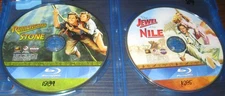 Romancing The Stone + Jewel Of The Nile Blu-ray 2-Disc Set OOP NO COVER ART!