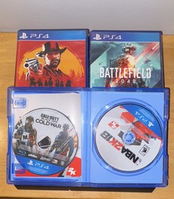 PlayStation 4 Bundle with Controller and 4 Games