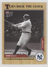 2020 Topps Now Turn Back the Clock /2272 Babe Ruth #75 HOF 7xr