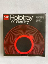 New GAF Rotary 100 Slide Tray for 2 X 2 Slides, for Sawyer GAF Projectors