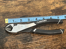 Husky 879116 Diagonal Pliers / Cutting Pliers: 7" High Leverage Design Genuine