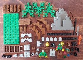 LEGO Castle: Bandit Ambush (6024) Used w/ Instructions. Great Condition. No Box