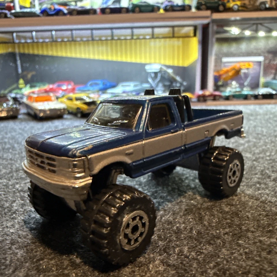 matchbox ford f-150 4x4 Blue 1993 - Image 2 of 4