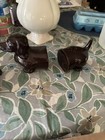 2 sets of vintage dachshund salt and pepper shakers large set small set — photo 3