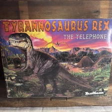 Vtg 90’s Tyrannosaurus Rex The Telephone- Telemania- CIB - Tested/ Working