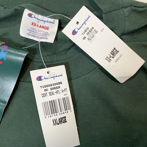 Vintage 1996 Centennial Olympic Games Atlanta Champion T-Shirt grün Gr. XXL NOS - Bild 8 von 9