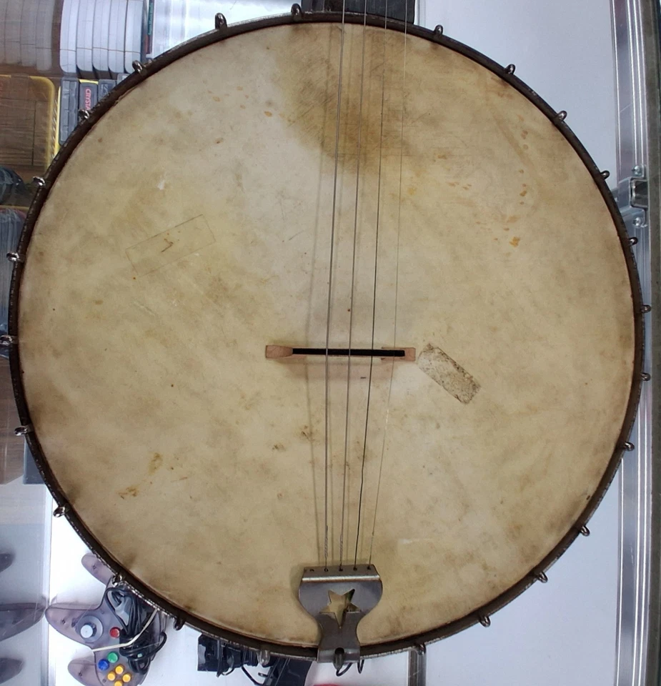 Vintage (1920’s Slingerland Maybell Banjo)  4 String Model In Working Condition - Image 3 of 4