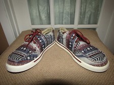 Twisted X Kids sz 2.5 M Hooey Loper Southwest Aztec Comfort YHYC006 Lace Up Shoe