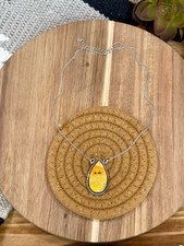 Handmade Sterling Silver Bumble Bee Necklace