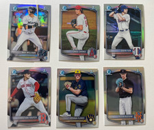 Topps 2025 Bowman Chrome 1st Bowman Prospects 6-Card Lot Williams Shores Fien