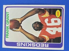 1978 TOPPS FOOTBALL #091 FRANK GRANT HIGH GRADE NEAR MINT NRMT