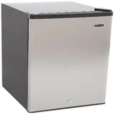 Whynter Energy Star 2.1 cu. ft. Stainless Steel Upright Freezer with Lock