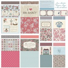 Pride & Prejudice Home D&eacute;cor Zipper Bags and Quilt Labels Panel size is 56" x