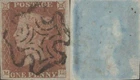 SG8 1d Plate 41 'ML' 4 Margins MX. Difficult Plate With MX. Cat £110.