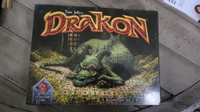 New Drakon Board Game Tom Jolly Fantasy Flight Games 2002 Complete & Sealed