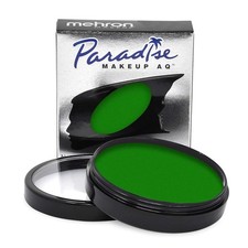Mehron Paradise AQ Makeup face body paint clown theatrical Amazon Green