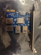 PCI-E to USB 3.0 Adapter Card 4-Port Expansion Controller