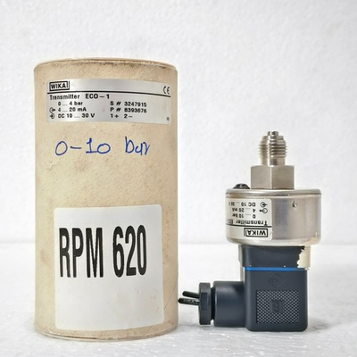 #ad #ad WIKA ECO 1 PRESSURE TRANSMITTER 10BAR 4 20MA PRESSURE SENSOR $199.00
