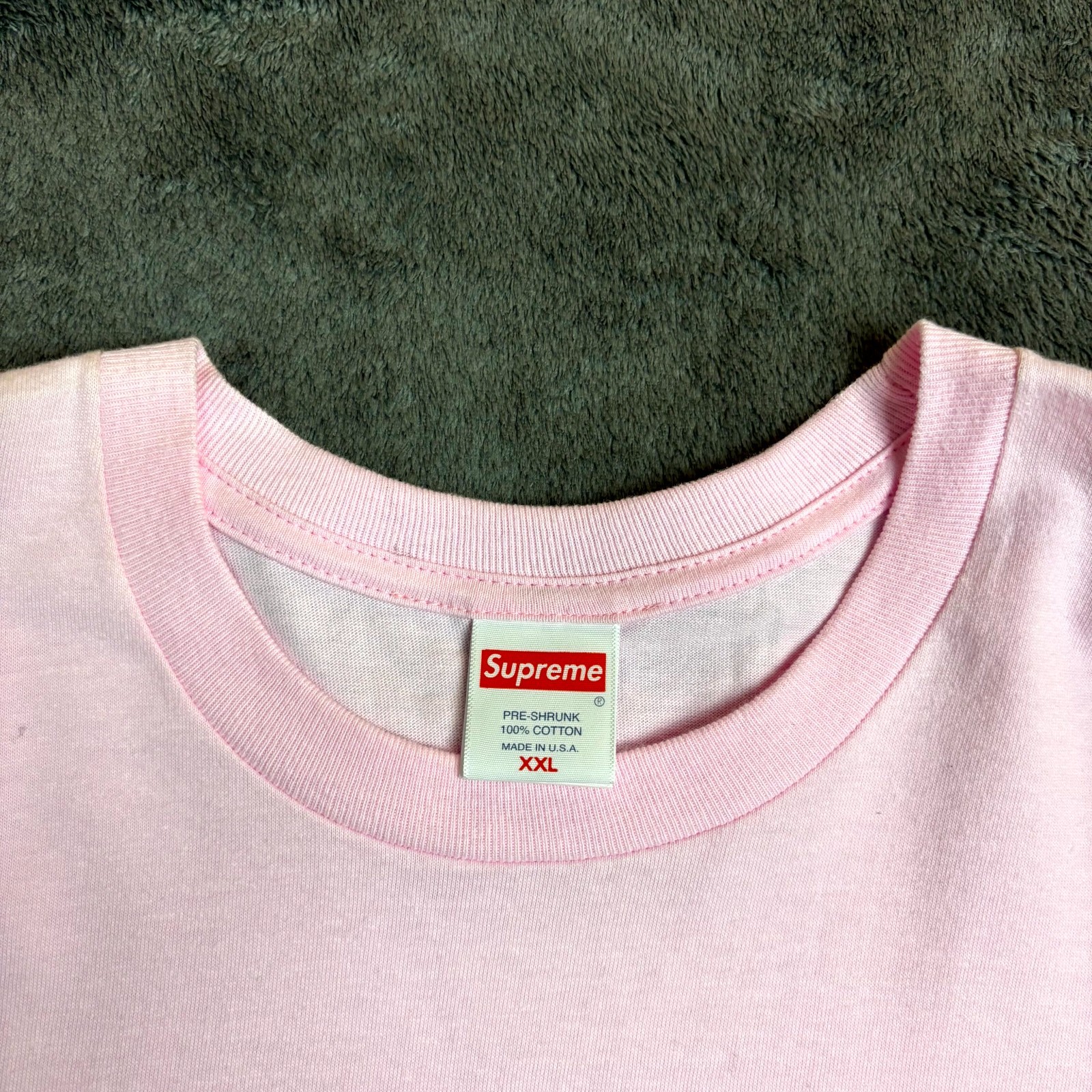 Supreme Camacho Tee 2XL Light Pink Graphic T-Shirt Cotton Authentic Mens Shirt thumbnail 5