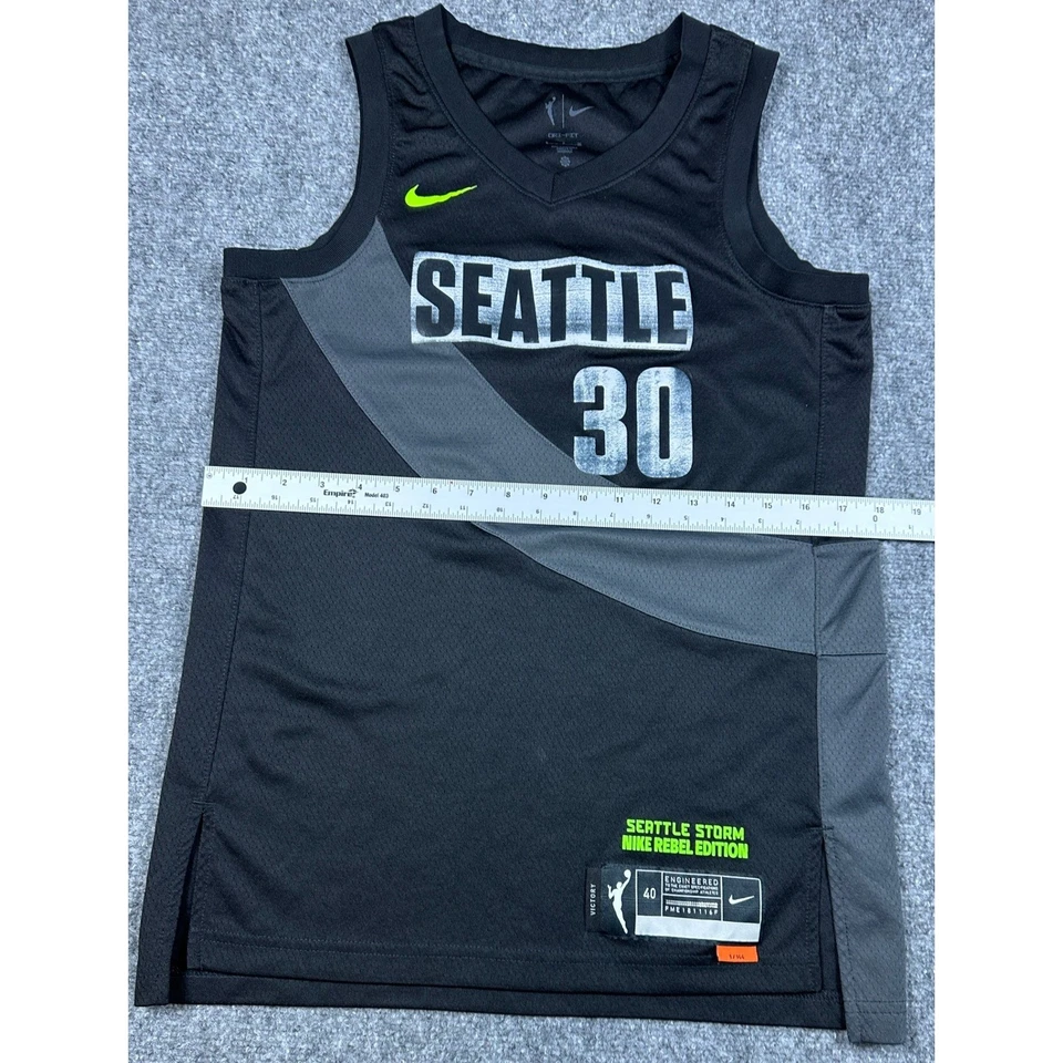 Seattle Storm 30 Stewart Nike Rebel Edition Basketball Jersey Womens 40 - Image 4 of 4