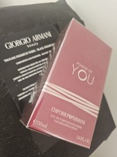 Armani Power of You EDP 50ml NEW launch Sealed + ARMANI Beauty Case 👝
