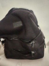 Dagne Dover Indi Diaper Bag Backpack Neoprene Large Black Travel