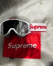 Supreme x Smith White Off-Road Goggles Ski Snowboard ATV - New In Box 2026