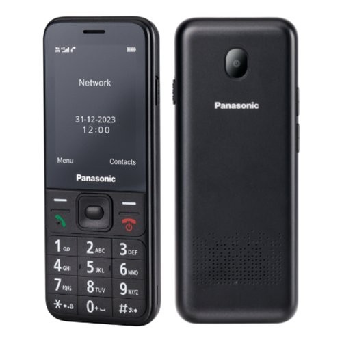 Panasonic Cellulare 2G Gprs Senior Black Kx TF200-image