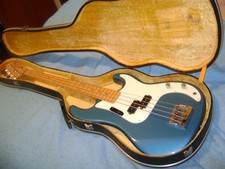 Rare Bass Guitar Hohner P Bass with Hard Case...