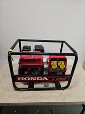 HONDA EC2200 Open frame generator Petrol 2.2Kva Long Run Large Fuel Tank 110v M