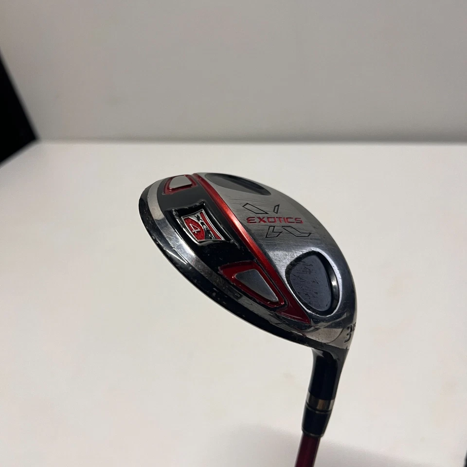 Tour Edge Exotics XCG-4 15* 3-Wood Extra Stiff Flex Fujikura Motore Exotics Good - Image 3 of 4