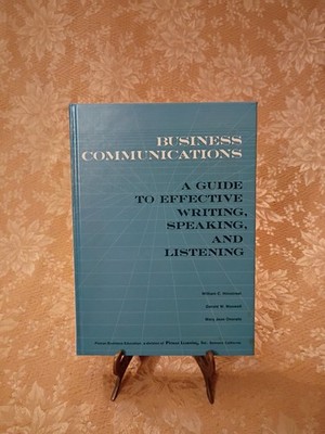 Business Communications Guide to Effective Writing Speaking Listening 1982 HC
