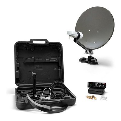 Xoro MCA 38 Satellite Dish Kit Camping Gray