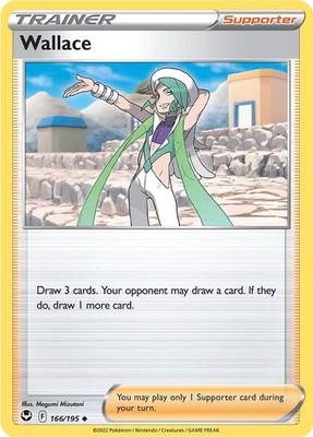 Wallace Reverse Holofoil [SWSH12 - 166/195]
