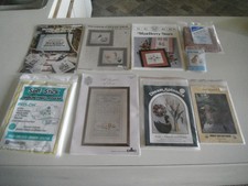 lot of cross stitch patterns booklets plus extras