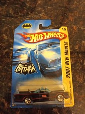 2007 HOT WHEELS BATMAN "1966 CLASSIC TV SERIES BATMOBILE" MODEL #15/ NM HTF 
