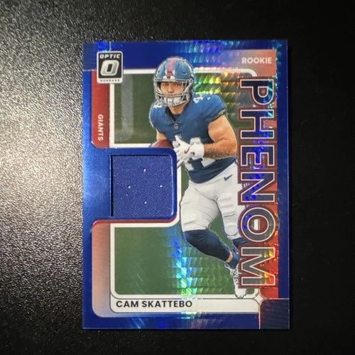 2025 Donruss Optic Cam Skattebo Base (RAW)