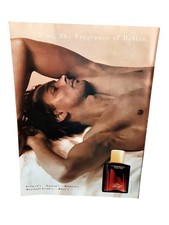 1994 Zino Davidoff Cologne Vintage Print Ad The Fragrance of Desire